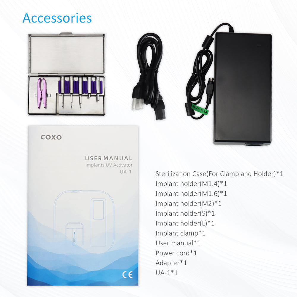 COXO lmplants UV Activator